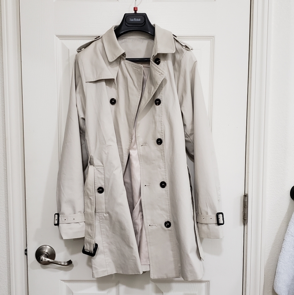 Kids Boys Girls Lightweight Trench Coat Double breasted